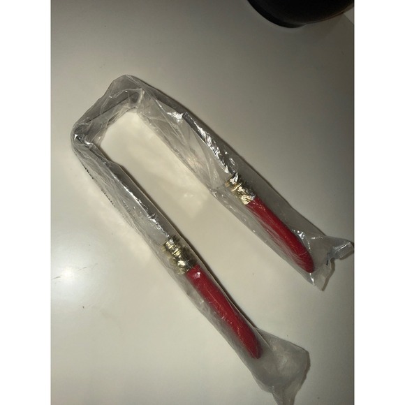 Debbie Meyer Other - Debbie Meyer CakeCutters Stainless Steel Red Gold Patented Cake Slicer Server